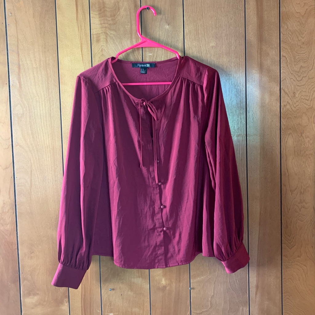 Delicate Button Down Blouse